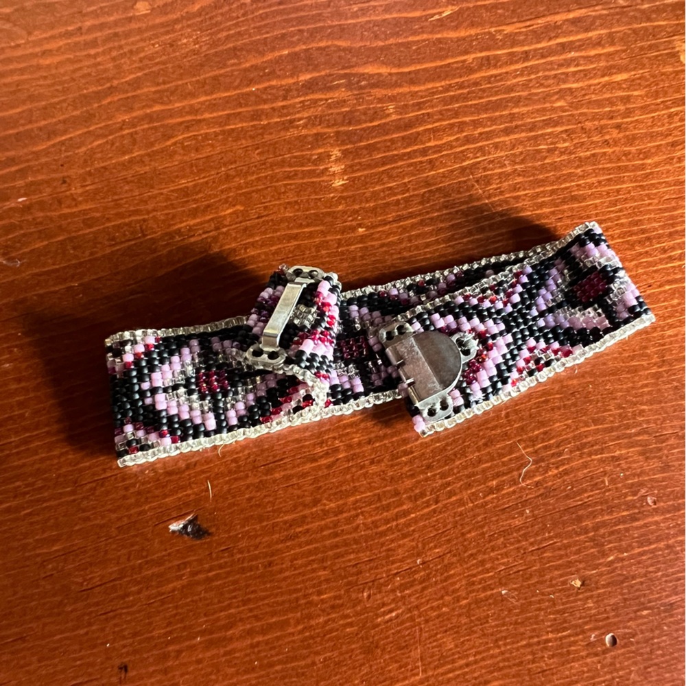 New handmade native-inspired beaded bracelet
